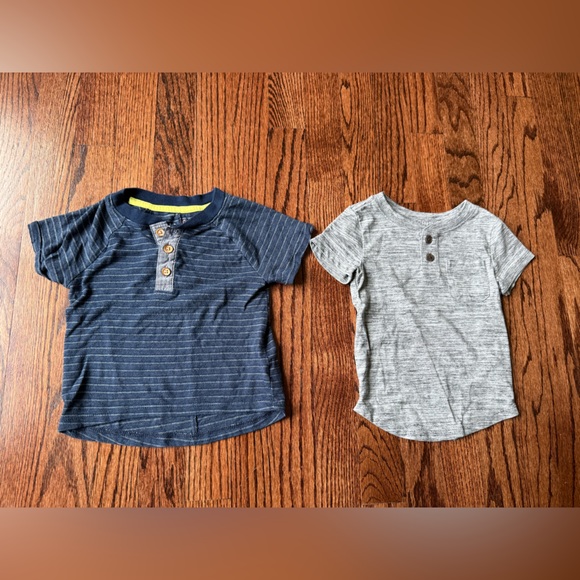 Cat & Jack Other - Set of 2 Cat & Jack Boy T-shirts - Size 12 months